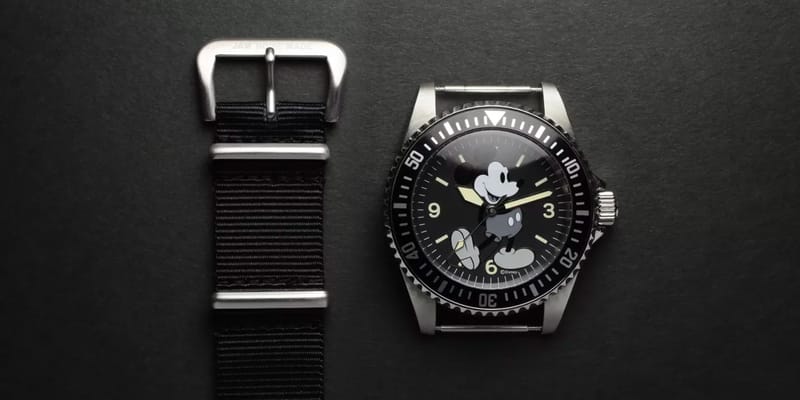 Jam Home Made x BOUNTY HUNTER Mickey Mouse Watch | Hypebeast