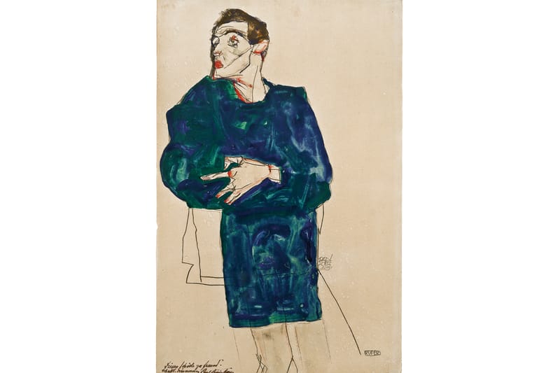 【未開封】JEAN-MICHEL BASQUIAT & EGON SCHIELE Jean-Michel Basquiat meets Egon Schiele in Paris surveys