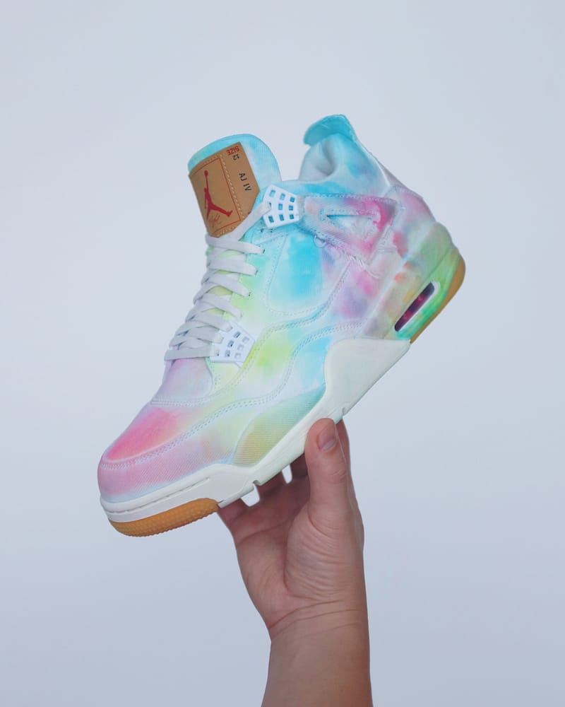 Tie dye levi jordan hot sale 4