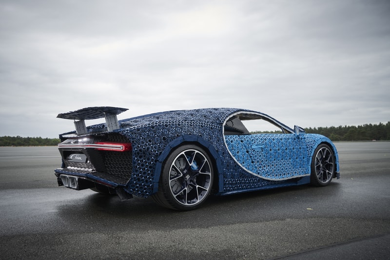 LEGO Technic Bugatti Chiron LifeSize Model Hypebeast