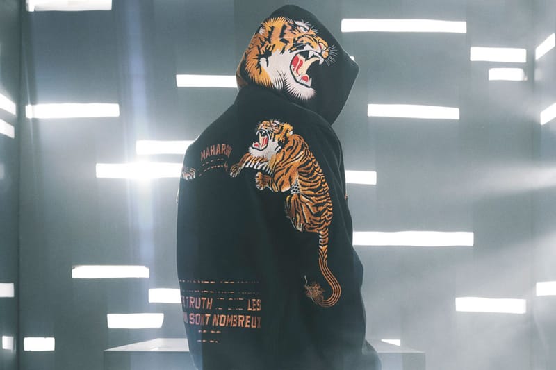 Maharishi discount tiger hoodie