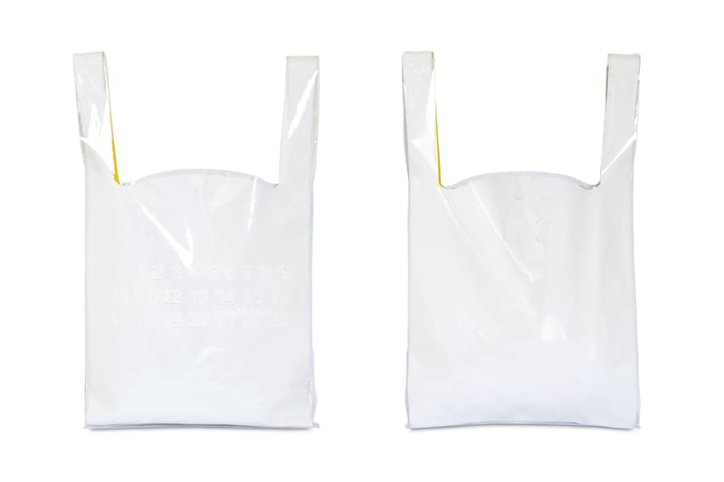 Margiela discount plastic bag