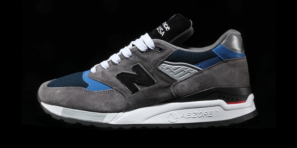 New Balance 998 Made in USA in Grey/Blue Details | HYPEBEAST