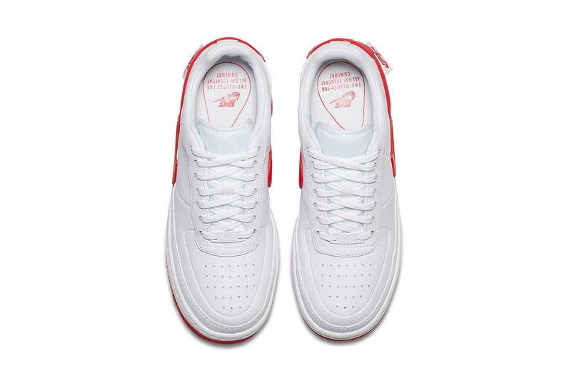 Nike jester red deals and white