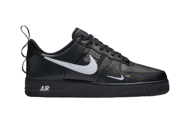 Nike air force black and clearance white