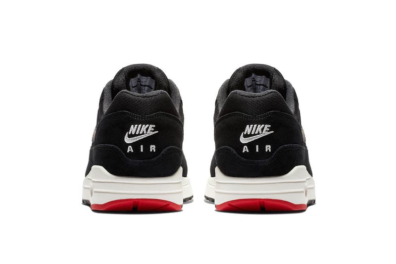 Nike air max sale mini swoosh black red