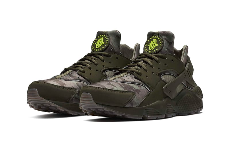 Nike air shop huarache army green