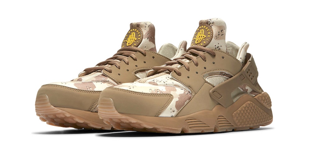 nike huarache khaki