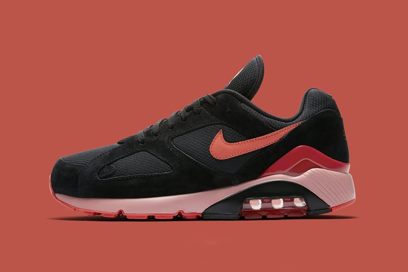 Air max shop 180 black red