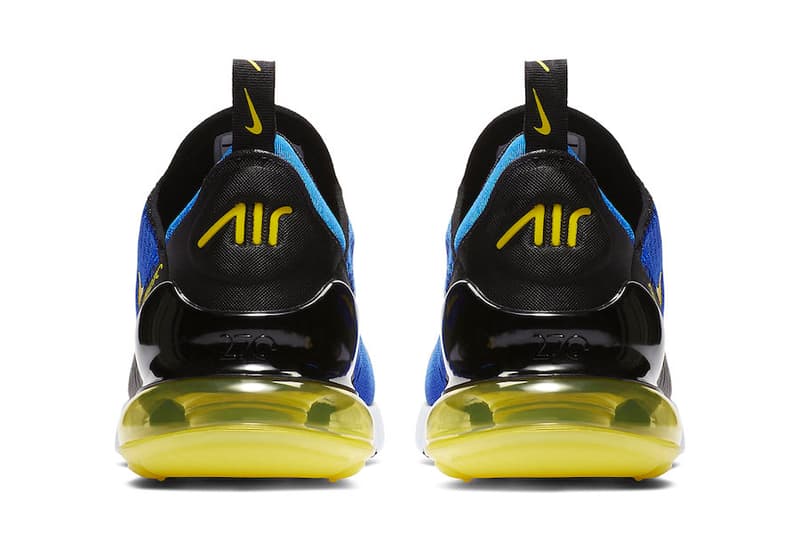 Nike Air Max 270 in “Game Royal/Dynamic Yellow” | HYPEBEAST