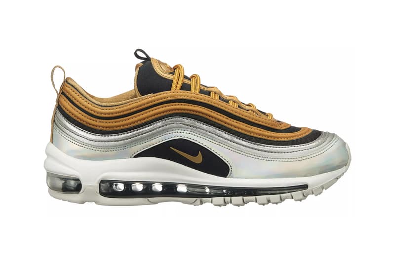 air max 97 metallic gold and silver