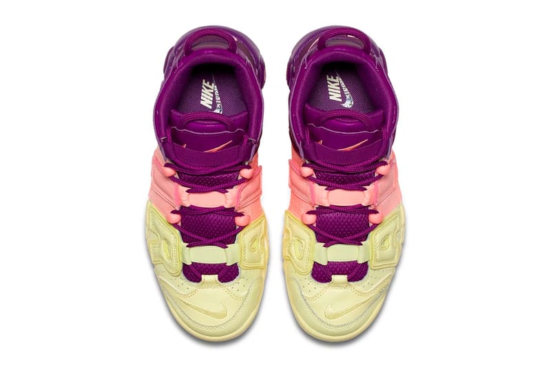 Uptempo purple hotsell pink yellow