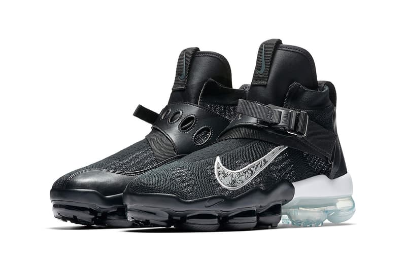 black and silver vapormax