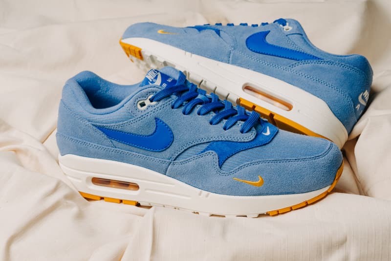 air max 1 premium blue yellow
