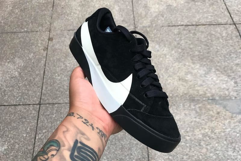 nike blazer oversized swoosh