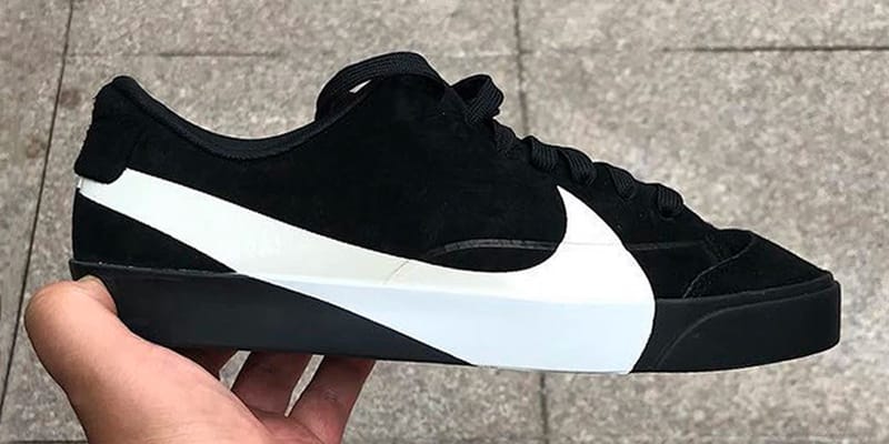 Blazer low oversized swoosh on sale