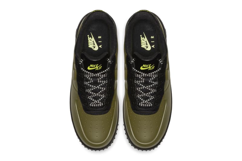 nike lunar force 1 duckboot olive green