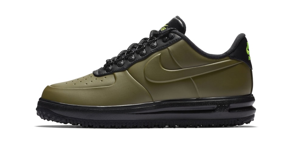 nike lunar force 1 duckboot olive green