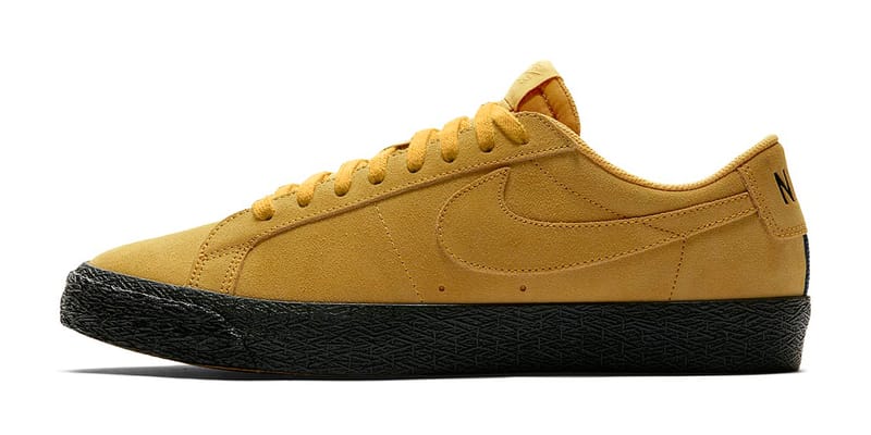 Nike sb blazer low yellow online