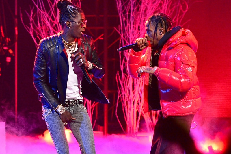 Watch Travis Scott & Young Thug's New Video for "Pick Up the Phone