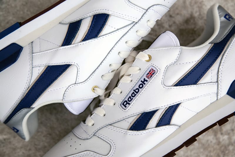 Reebok classic leather on on sale foot