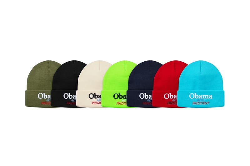 Supreme shop obama beanie