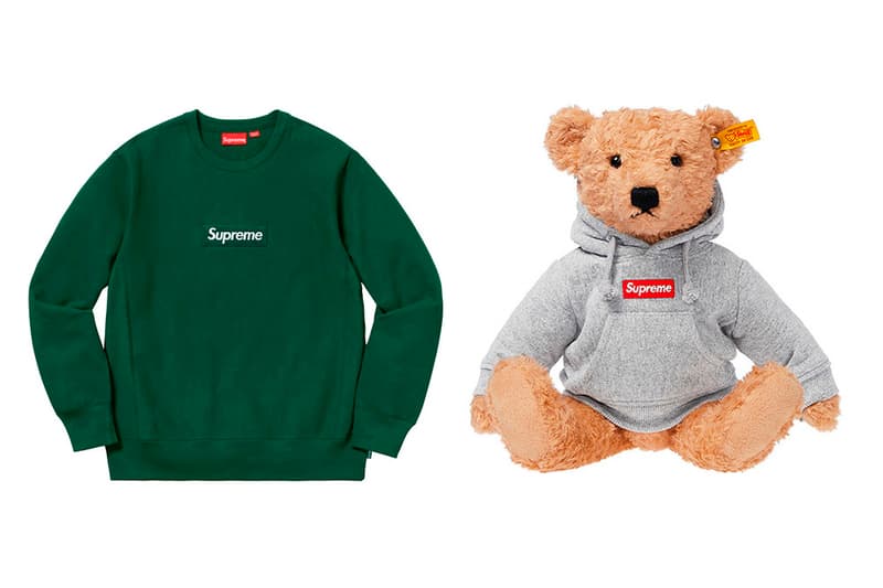 supreme teddy hoodie