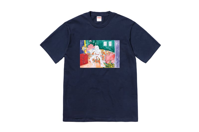 Supreme hot sale fw18 tees