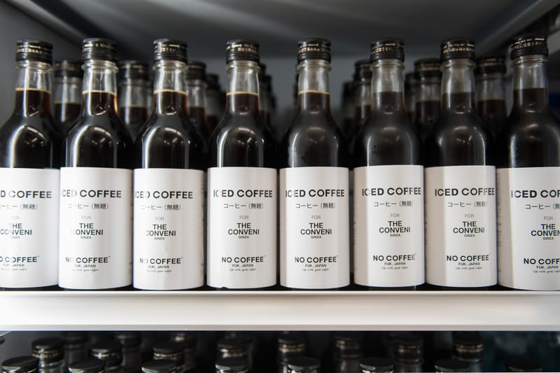 FRAGMENT - THE CONVENI GINZA NO COFFEE iPhoneⅩ ケース A Look Inside THE CONVENI GINZA SONY PARK | Hypebeast