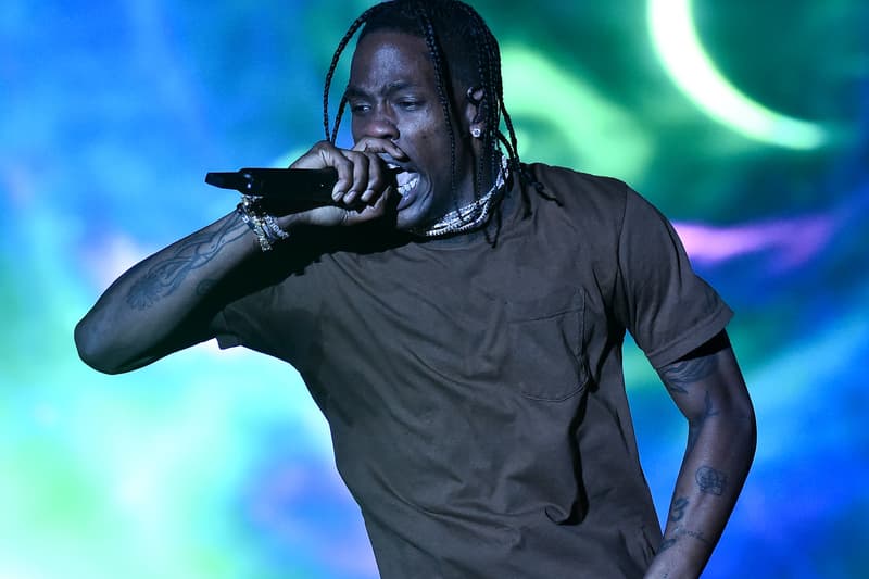 Travis Scott Gets Head Tattoo From Scott Campbell HYPEBEAST