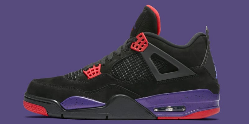 Jordan 4 raptors outlet release date