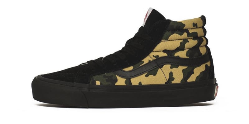 Vans black outlet camo