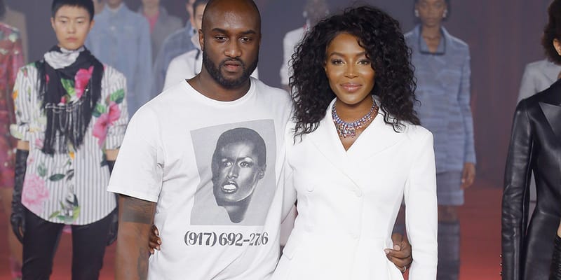 Virgil abloh naomi campbell sale