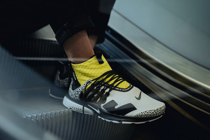 ACRONYM x Nike Air Presto Mid On-Foot Look | Hypebeast