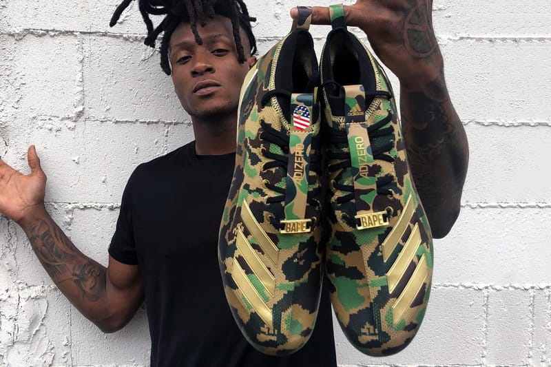 Adidas x bape football cleats on sale