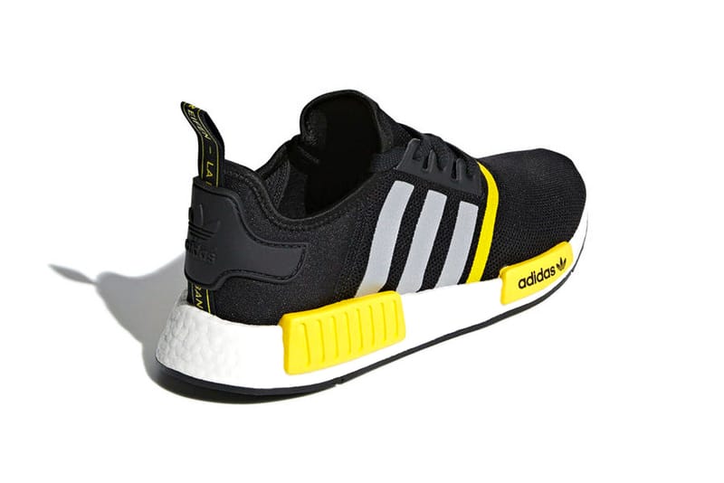 adidas nmd yellow and black