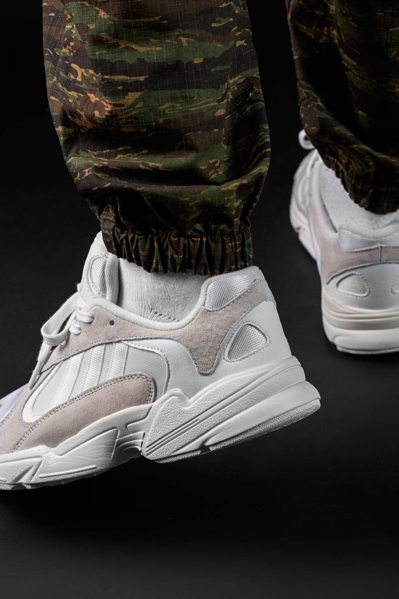 Adidas originals yung 1 shop sneakers in off white