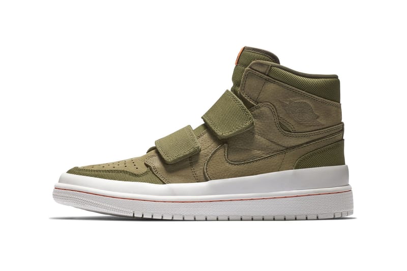 Aj 1 best sale olive canvas