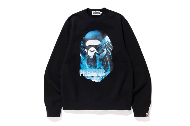 Bape x predator pullover hoodie black clearance