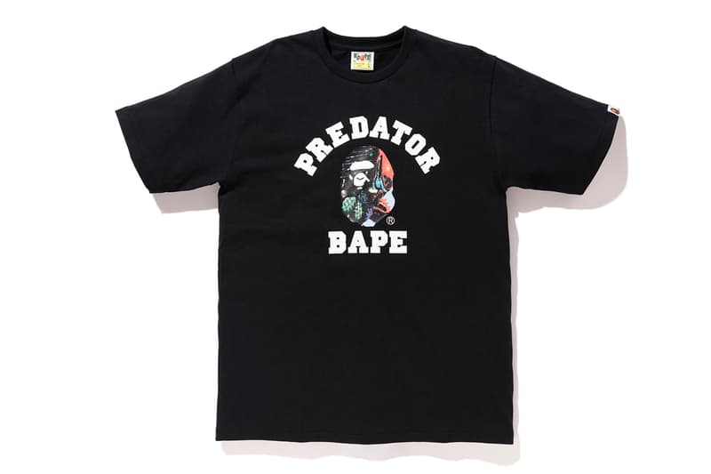 Bape x predator pullover hoodie black Clearance