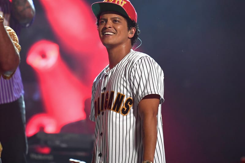 Bruno mars deals hooligans jersey