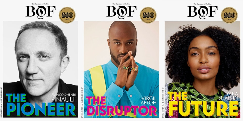 Virgil Abloh on 'Business of Fashion' #BOF500 Cover | Hypebeast