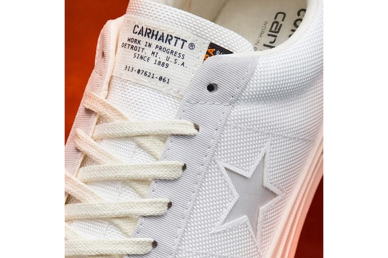 Carhartt converse one star on sale white