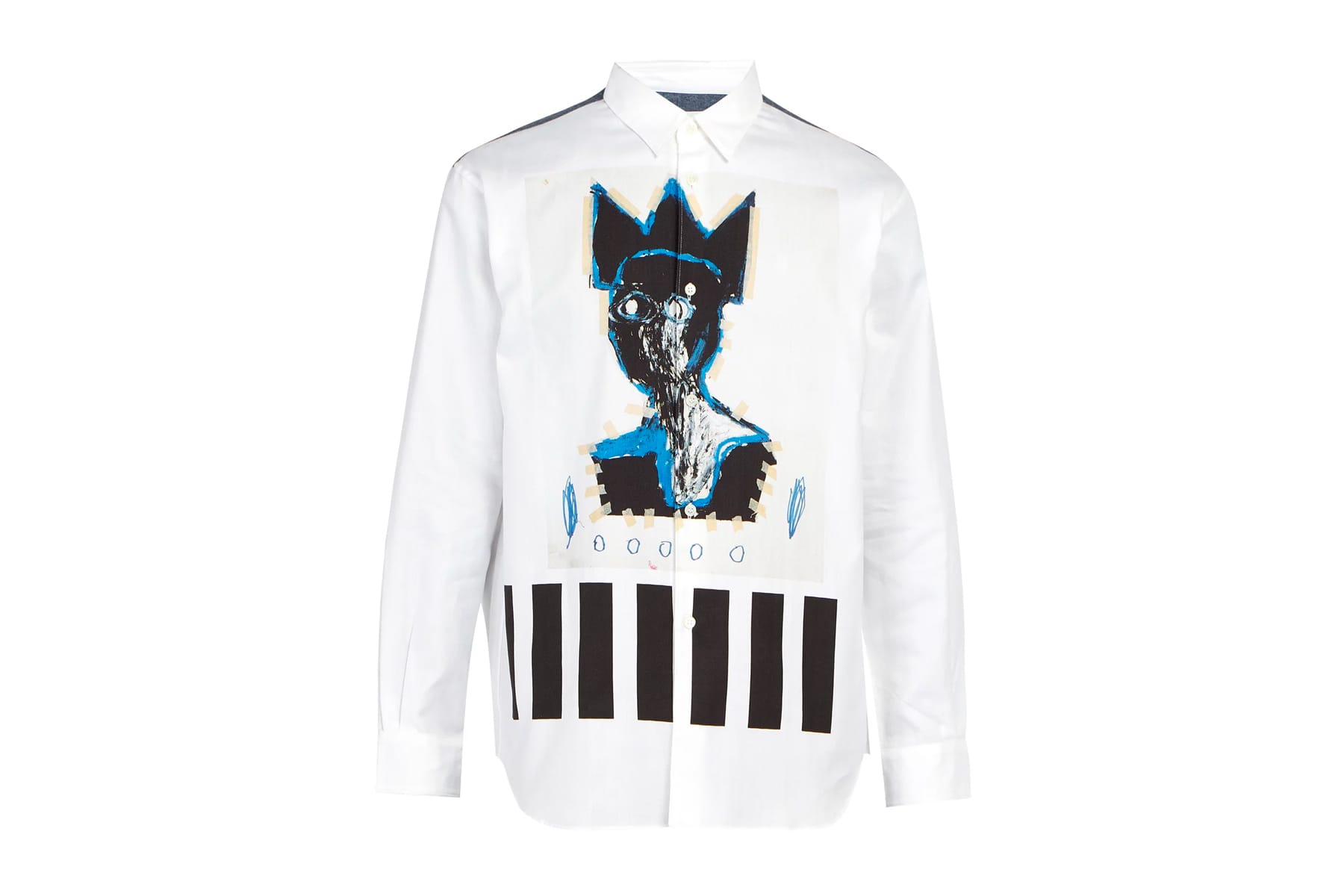 COMME des GARÇONS Shirt Jean-Michel Basquiat Top | HYPEBEAST