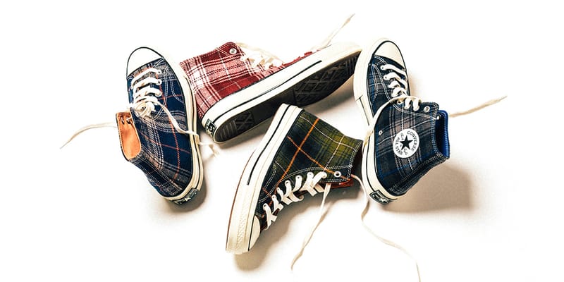 Converse chuck taylor 1970s hi luxury plaid sale