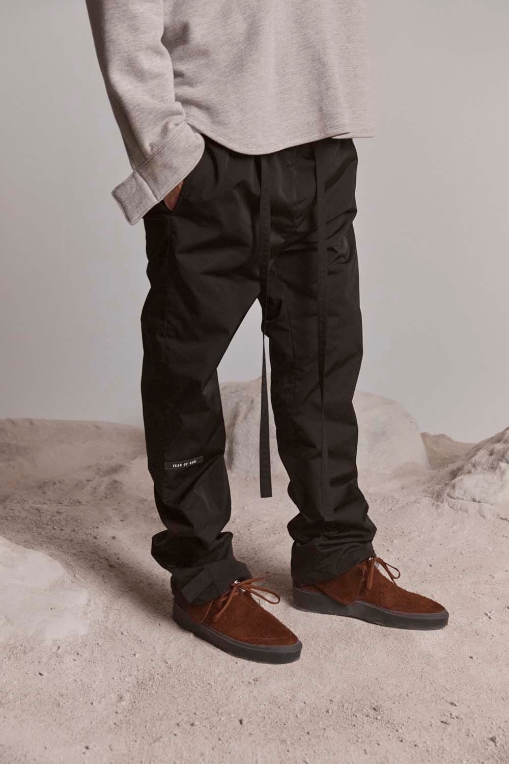 Fear of God 'Sixth Collection' Nylon Cargo Snap Button Pants