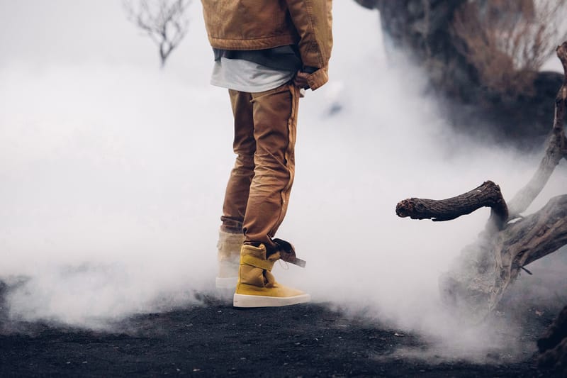 Fear of god 2024 hiking sneaker on feet