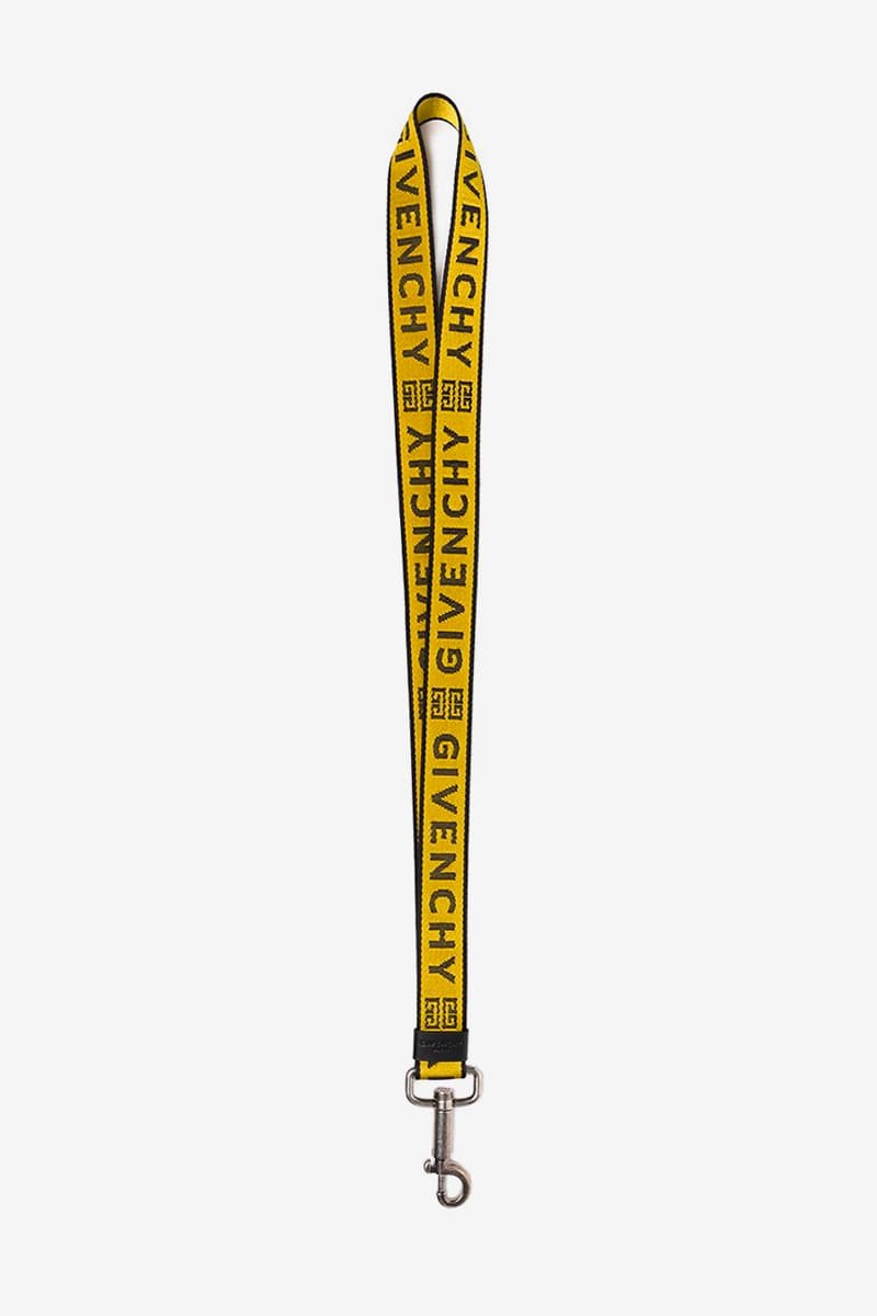 Givenchy Yellow & Black Industrial-Style Lanyard | Hypebeast