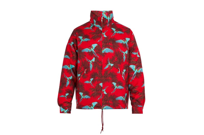 Bird hot sale print jacket