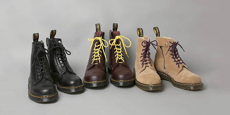 Needles dr martens best sale